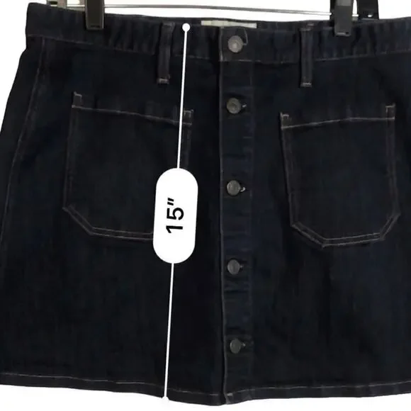 Ralph Lauren Denim & Supply Great Skirt Size 32 - Picture 3 of 10